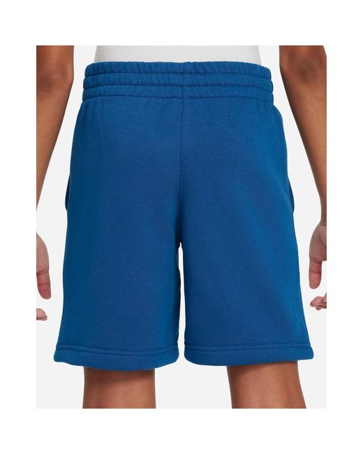 Nike Junior fleece club shorts in Blue für Herren