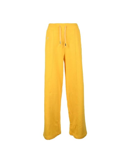 Jijil Yellow Wide Trousers