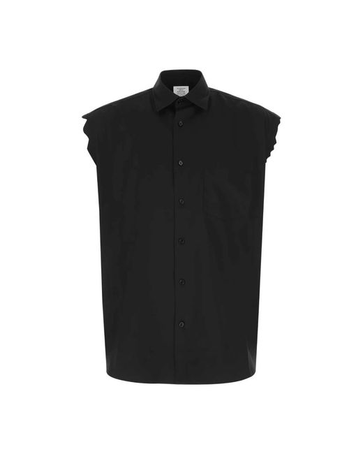 Vetements Black Blouses for men