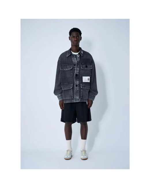 Maison Mihara Yasuhiro Denim Jackets in het Blue voor heren