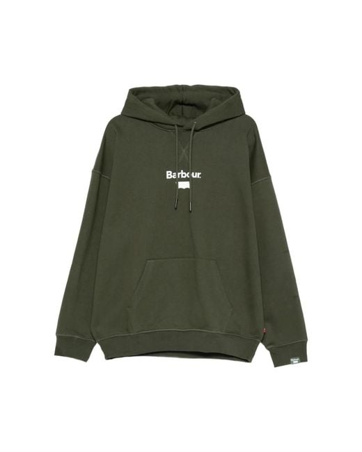 Barbour Hoodies in het Green voor heren