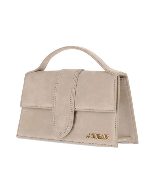 Jacquemus Natural Wildleder Handtasche