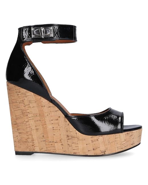 Givenchy Black Wedges