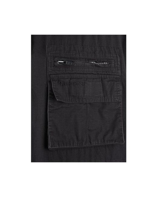 Balenciaga Black Waistcoats for men