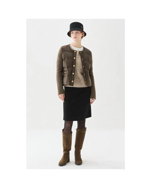 Down Jackets BUSNEL de color Brown