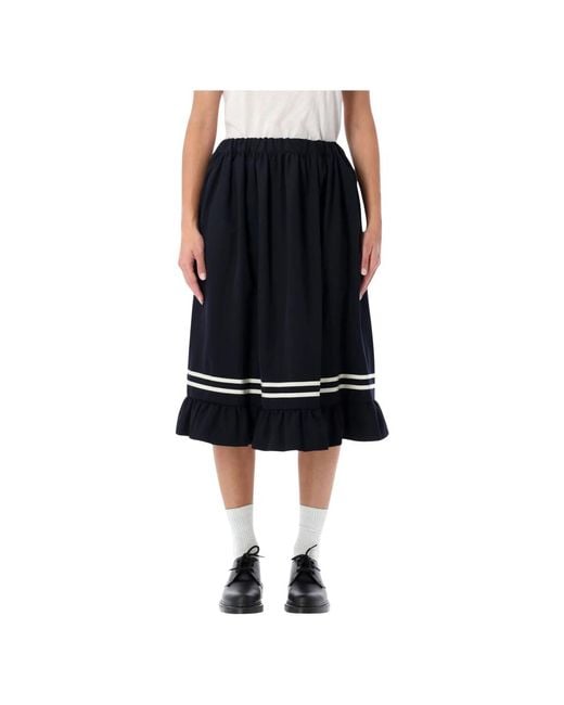 Comme des Garçons Black Midi Skirts
