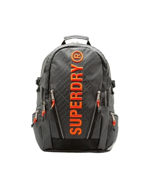 Superdry Black Backpacks for men