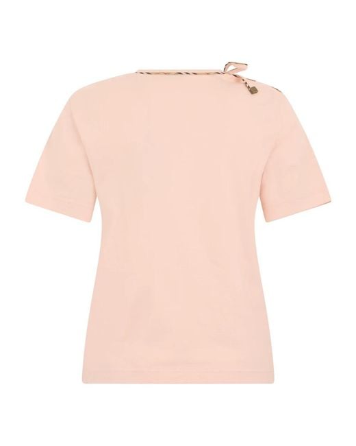 Burberry Pink T-Shirts