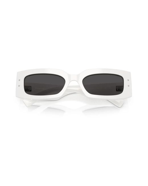 Dolce & Gabbana White Sunglasses