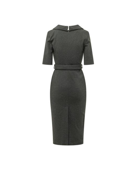 Pinko Gray Midi Dresses
