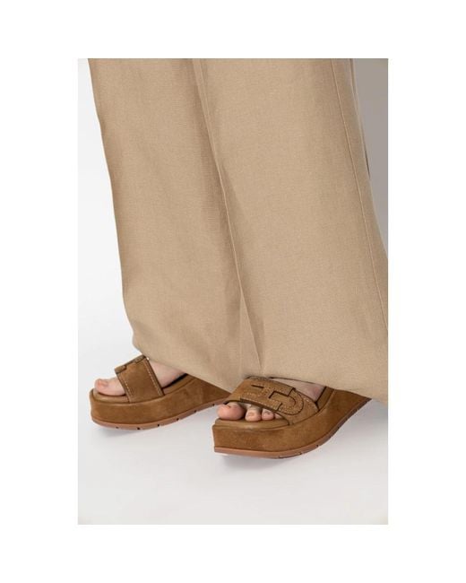 Hogan Brown Wedges