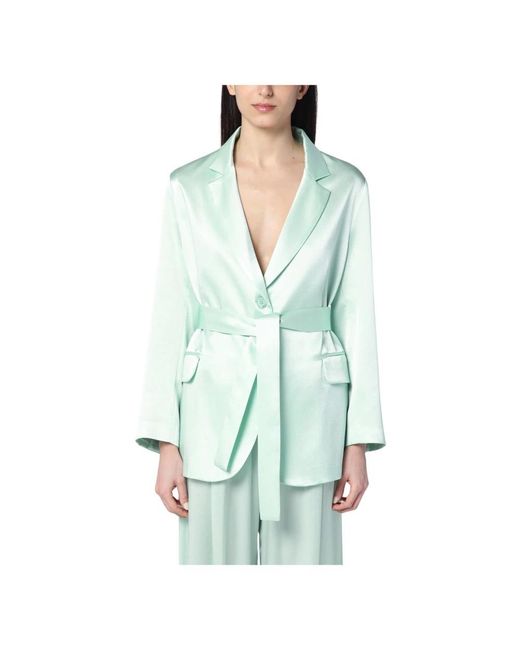 Blazers Semicouture en coloris Green
