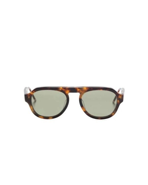 Thom Browne Metallic Sunglasses