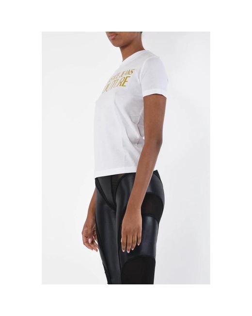 Versace Jeans Couture White T-Shirts