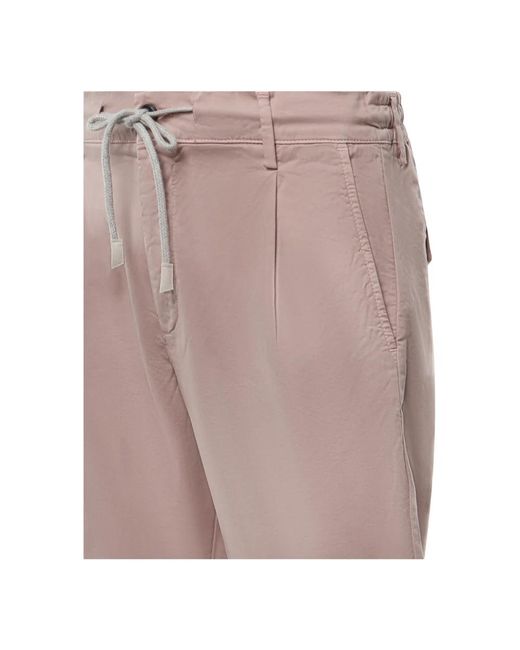 Eleventy Pink Casual Shorts for men
