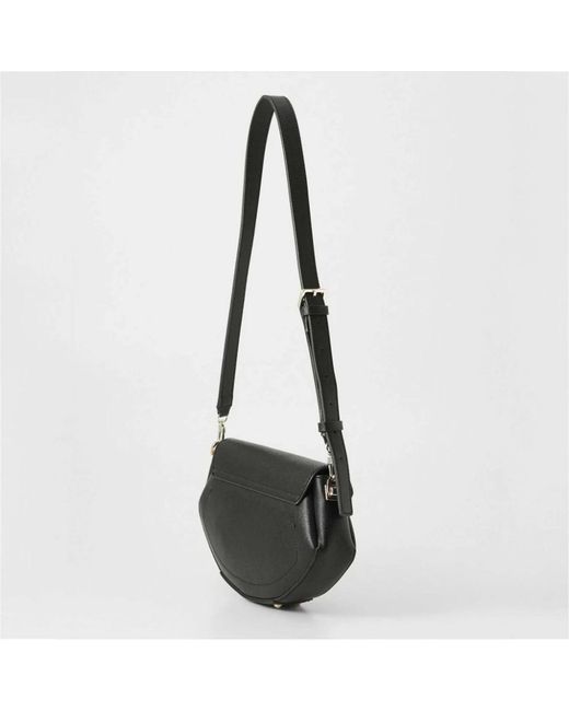 Guess Amorette Flap Crossbody in het Black