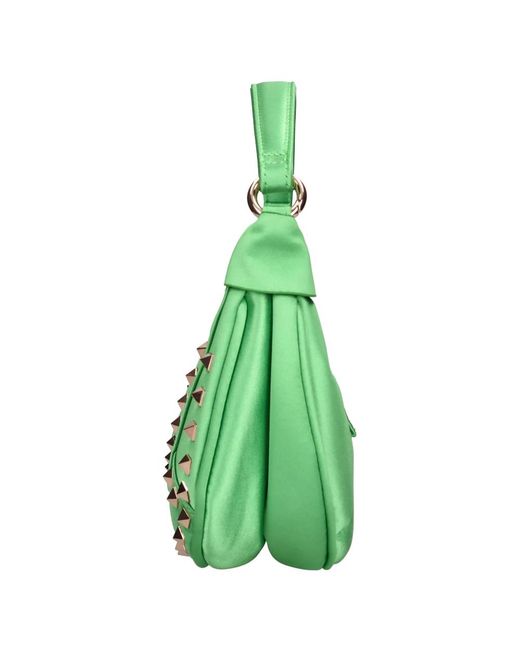 La Carrie Green Shoulder Bags