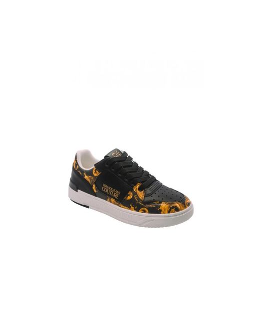 Versace Barocco Pattern Sneakers in Black für Herren