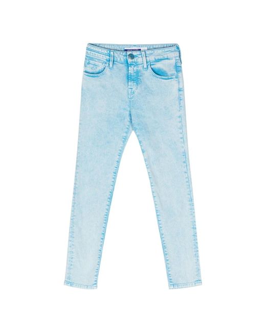 Jeans > cropped jeans Jacob Cohen en coloris Blue