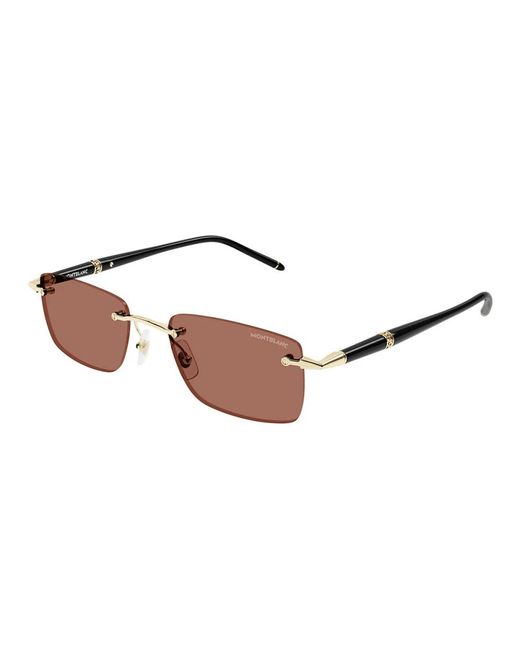Montblanc Brown Sunglasses