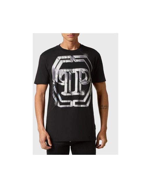Philipp Plein Black T-Shirts for men