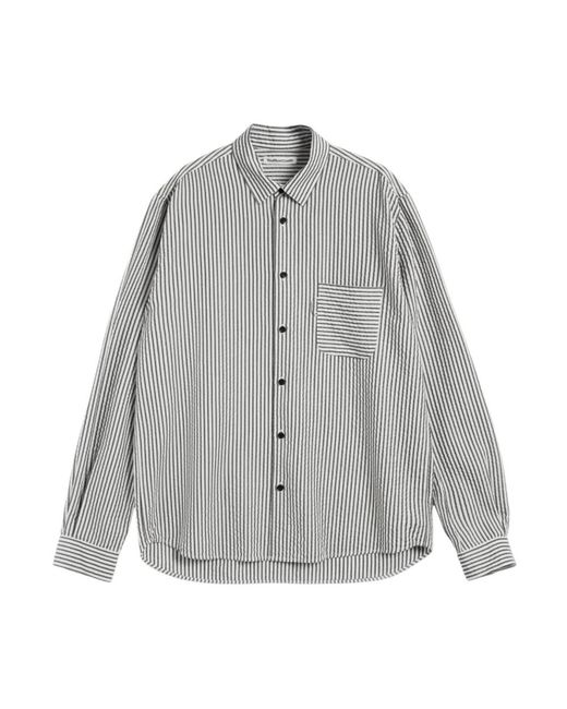 YMC Gray Casual Shirts for men