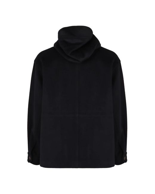 Winter Jackets di Emporio Armani in Black da Uomo