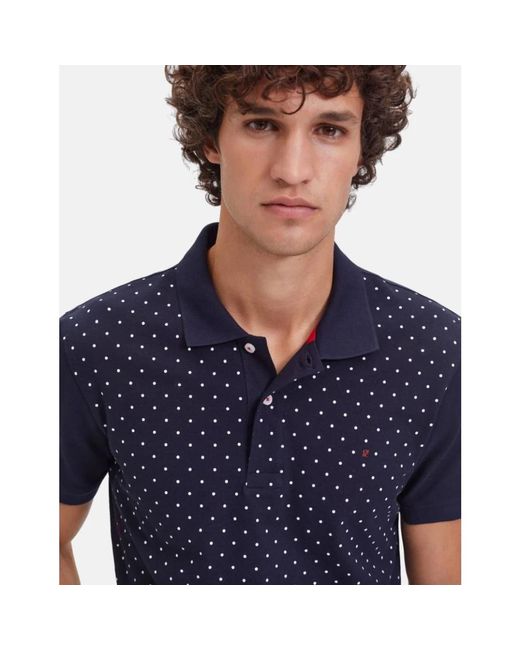 Carolina Herrera Blue Polo Shirts for men