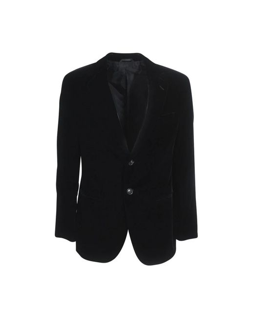 Giorgio Armani Black Blazers for men