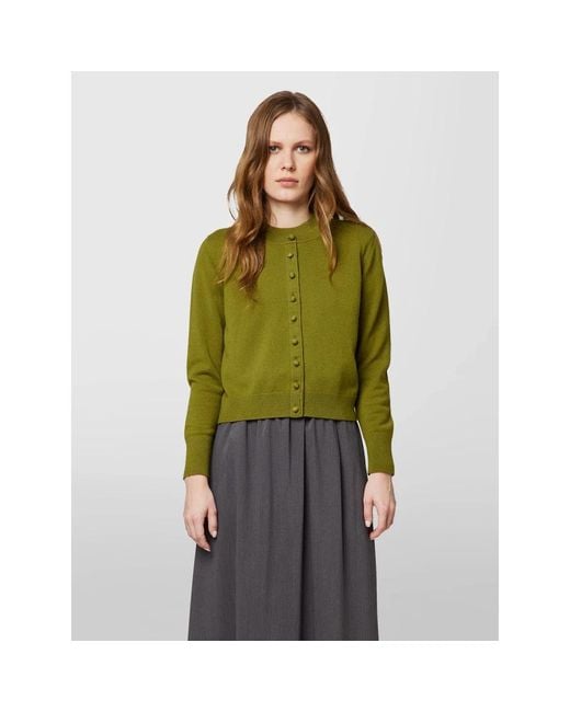Cardigans Alpha Studio de color Green