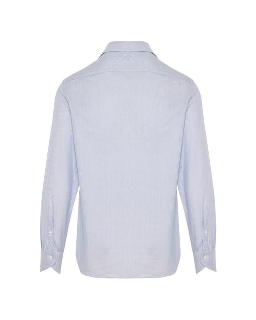 Canali Blue Formal Shirts for men