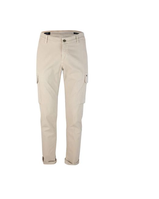 Mason's Cargo Broek Chile Model in het Natural voor heren