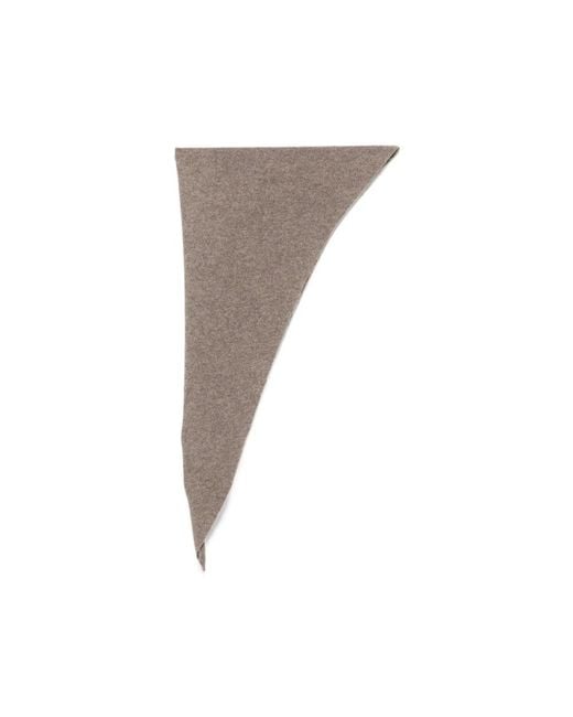Lisa Yang Gray Winter Scarves