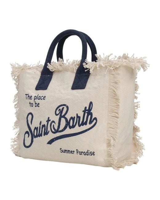 Mc2 Saint Barth Blue Tote Bags for men
