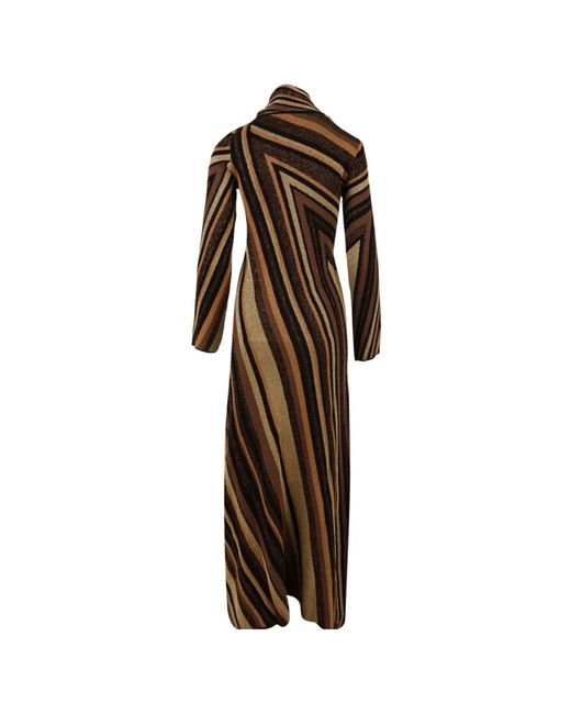 Akep Brown Maxi Dresses