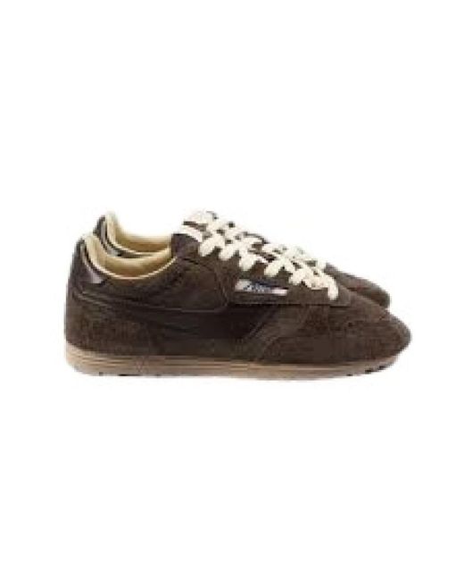 Autry Schoenen ,Bruin ,Katoen Windspin Low in het Brown voor heren