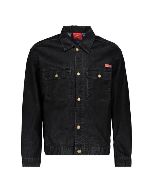 Denim Jackets Dickies de hombre de color Black