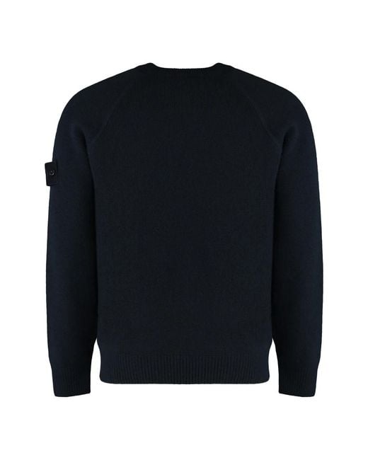 Cashmere Knitwear Stone Island de hombre de color Blue