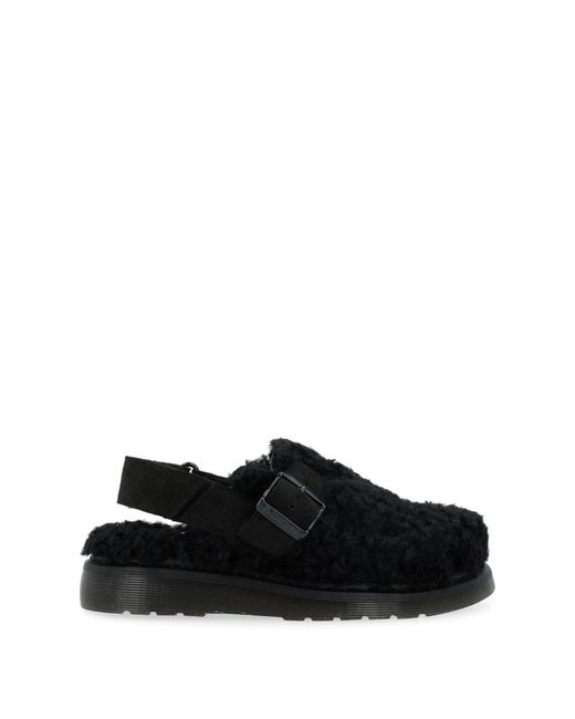 Dr. Martens Black Schwarze deluxe wildlederstiefel