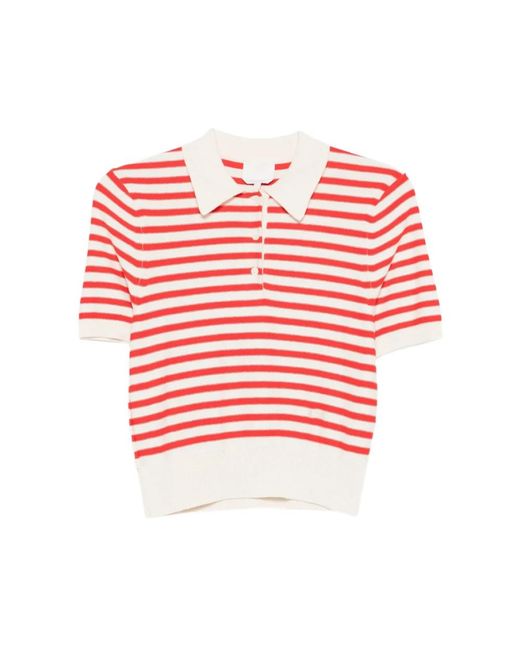 A.P.C. Red Polo Shirts