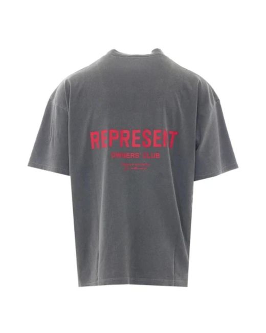Represent Gray T-Shirts for men