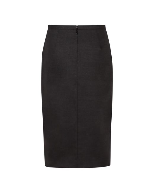 Philosophy Di Lorenzo Serafini Black Pencil Skirts