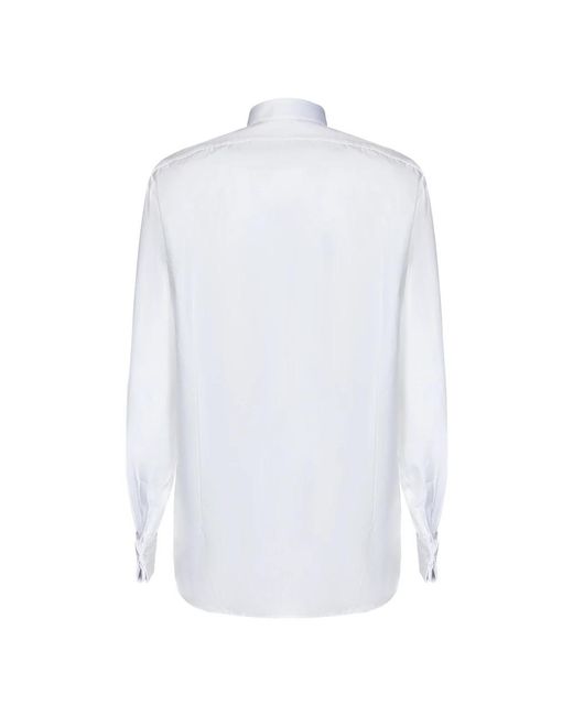 Kiton White Casual Shirts for men