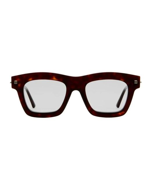 Kuboraum Brown Graue sonnenbrille accessoires ss24