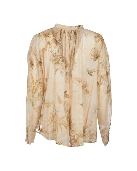 Shirts di Forte Forte in Natural