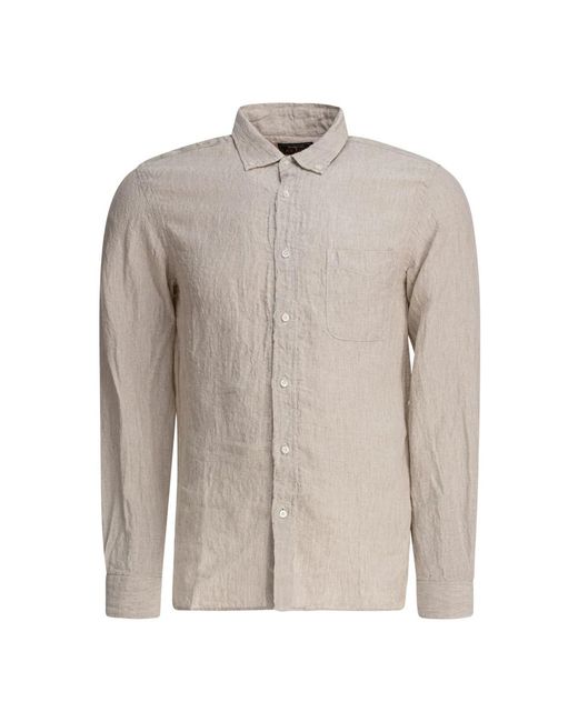 Beams Plus Brown Casual Shirts for men