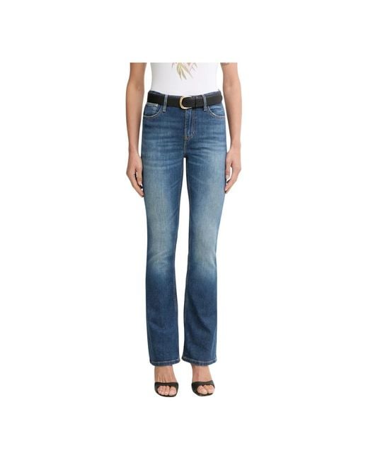 Boot-Cut Jeans Guess en coloris Blue