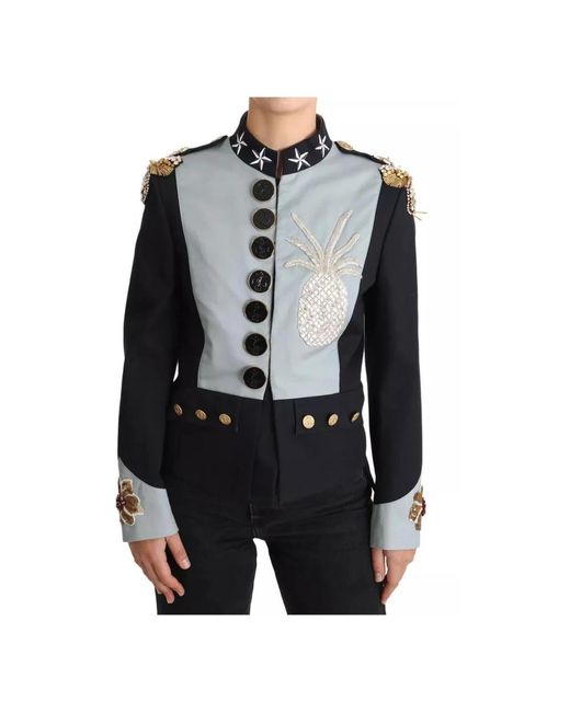 Light Jackets Dolce & Gabbana de color Black