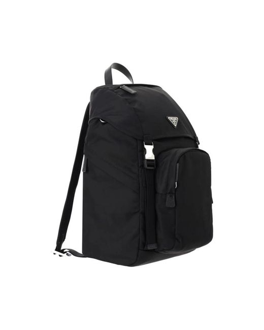 Prada Tessuto Montagna Rugzak in het Black voor heren
