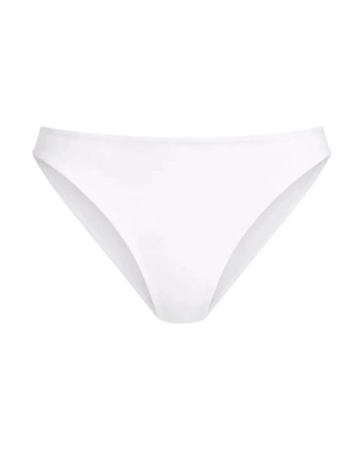 Max Mara Badmode ,Wit ,Stella Bikini Bottom in het White
